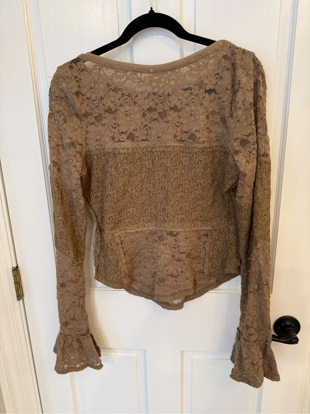 Free People Lace Layering Long Sleeve